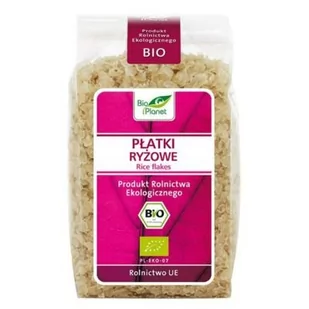 Bio Planet PŁATKI RYŻOWE BIO 300 g- 5907814666024 - Zdrowa żywność - miniaturka - grafika 1