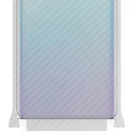 Szkła hartowane na telefon - Folia naklejka skórka strukturalna na TYŁ+BOKI do Xiaomi Redmi Note 7 Pro - Carbon Przezroczysty - apgo SKINS - miniaturka - grafika 1