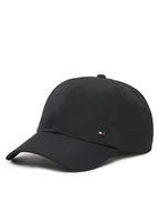 Czapki męskie - Tommy Hilfiger Czapka z daszkiem Corp Perforated 6 Panel AM0AM13429 Czarny - miniaturka - grafika 1