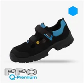 Obuwie robocze - SANDAŁY BEZPIECZNE Z NIEMETALOWYM PODNOSKIEM I NIEMETALOWĄ WKŁADKĄ ANTYPRZEBICIOWĄ PPO STRZELCE OPOLSKIE MODEL Q2, PN-EN ISO 20345, S3, SRC, ESD - miniaturka - grafika 1