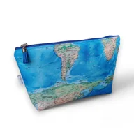 Kosmetyczki, organizery i kuferki - Kosmetyczka damska organizer do torebki etui saszetka do torby mapa - miniaturka - grafika 1