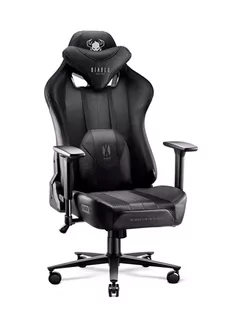 Diablo X-Player 2.0 materiałowy Normal Size czarno-czarny - Fotele gamingowe - miniaturka - grafika 2