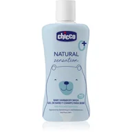 Kosmetyki kąpielowe dla dzieci - Chicco Natural Sensation Baby szampon i żel pod prysznic dla dzieci od urodzenia 0+ 200 ml - miniaturka - grafika 1