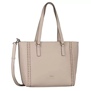 Gabor Jolene damska shopper, taupe, M, szarobrązowy, m - Torebki damskie - miniaturka - grafika 1