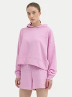 Bluzy damskie - 4F Bluza 4FWSS24TSWSF1003 Różowy Loose Fit - miniaturka - grafika 1