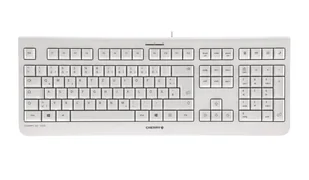 CHERRY KC 1000 klawiatura USB QWERTY Skandynawia Szary JK-0800PN-0 - Klawiatury - miniaturka - grafika 1