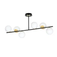 Lampy sufitowe - Emibig Floki lampa wisząca 6-punktowa czarna/złota 1022/6 1022/6 - miniaturka - grafika 1
