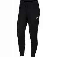 Spodnie damskie - Spodnie damskie Nike W Essential Pant Reg Fleece czarne BV4095 010 L - miniaturka - grafika 1