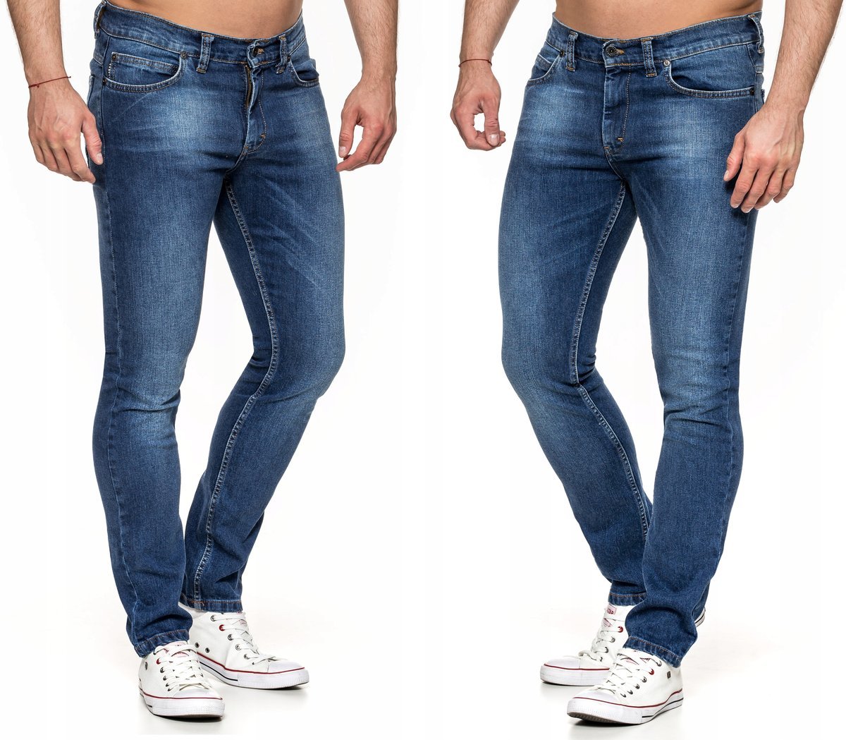 SPODNIE MĘSKIE VANKEL JEANS - 099 - 94CM L32