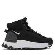 Sneakersy damskie - Sneakersy Nike City Classic DQ5601 001 Czarny - miniaturka - grafika 1