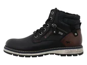 Botki damskie - Mustang botki mêskie 15M0001003, rozmiar:41 EU, kolor:Czarny - miniaturka - grafika 1