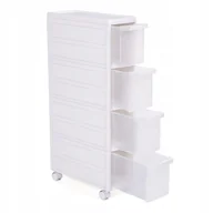 Regały - Regał Kuchenny Łazienkowy Kontenerek Szuflady Sn - miniaturka - grafika 1