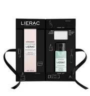 Płyny micelarne - Lierac Demakijaż (Hydragenist Krem pod oczy 15ml + Płyn micelarny 50ml + Bawełniane płatki) - miniaturka - grafika 1