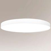 Lampy sufitowe - Shilo LAMPA sufitowa NUNGO 8437 metalowa OPRAWA plafon LED 40W 4000K okrągły biały 8437 - miniaturka - grafika 1