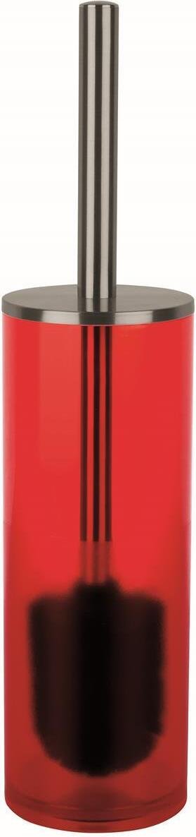 Spirella spirella 10.16425 szczotka do WC nyo-akryl, Clear Red 10.16425