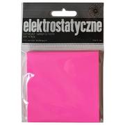 Karteczki Elektrostatyczne 75X75 Mm 100 Ark. Neon - Różowe