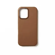 Etui i futerały do telefonów - Mujjo Leather Case Etui skórzane do iPhone 16 kompatybilne z MagSafe - Brązowe - miniaturka - grafika 1