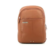 Plecaki - Medium Leather Backpack Piquadro - miniaturka - grafika 1