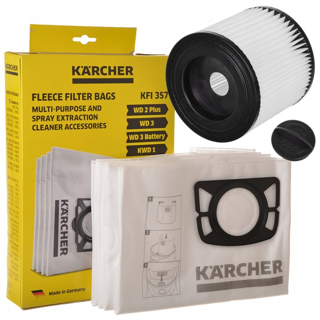 WORKI FILTR KARCHER DO ODKURZACZA WD3 WD2 SE 4001