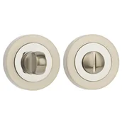 Szyldy i rozety - Rozeta podklamkowa do wc Romana/Alma/Jaro/Dekan Chrom Nikiel - miniaturka - grafika 1