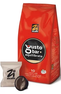 ZICAFFE Kapsułki Zicaffe Gustobar Equilibrato do A Modo Mio 10 szt 3675-uniw - Kawa w kapsułkach i saszetkach - miniaturka - grafika 1