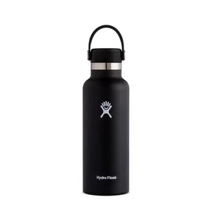 Hydro Flask Hydro Flask bidon Standard Mouth 18oz 532ml) black - Shakery i bidony sportowe - miniaturka - grafika 8
