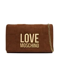 Torebki damskie - Torebka LOVE MOSCHINO JC4127PP0NKB120A Brązowy - miniaturka - grafika 1
