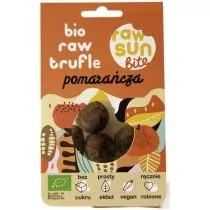 RAW SUN BITE (praliny) TRUFLE POMARAŃCZOWE BIO 105 g - RAW SUN BITE BP-5903240793167 - Bombonierki i czekoladki - miniaturka - grafika 1