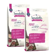 Mokra karma dla kotów - Sanabelle Adult Karma sucha Drób 2x2 kg - miniaturka - grafika 1
