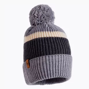 Buff Czapka Knitted Hat Elon Ash 126464.914.10.00 - Czapki i chusty sportowe damskie - miniaturka - grafika 1