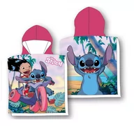Okrycia kąpielowe dla dzieci - Ręcznik plażowy dziecięcy poncho 55x110 Lilo Stitch girl - miniaturka - grafika 1