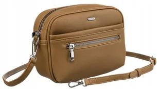 Listonoszka damska Rovicky R-074-01 beżowa - ROVICKY - Torebki damskie - miniaturka - grafika 1