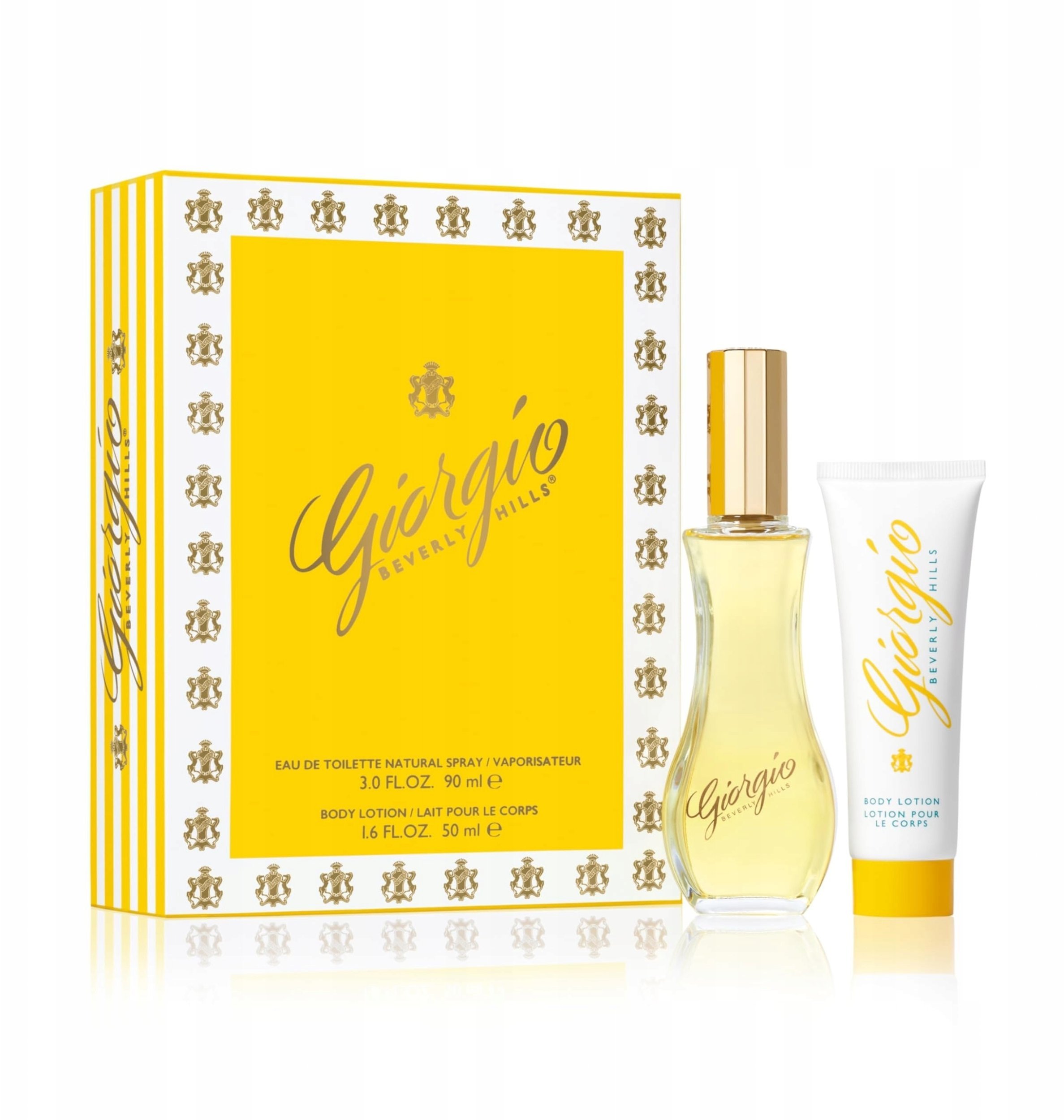 Giorgio Beverly Hills Set : Beverly Hills, Woda toaletowa, For Women, 90 ml + Beverly Hills, Hydrating, Body Lotion, 50 ml For Women
