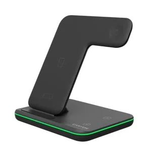 Canyon Bezprzewodowa ładowarka 3v1 pro telefon Apple Watch Airpods CNS-WCS303B) Czarna - Ładowarki do telefonów - miniaturka - grafika 1