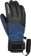 Rękawice narciarskie - Reusch Rękawice Reusch Mikaela Shiffrin R-TEX XT Black Dress Blue 2023 - miniaturka - grafika 1