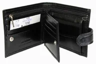 Portfele - Portfel ANDRUS (PL) Skóra Licowa Naturalna Średni Poziomy Z Zapięciem I Poziomym Suwakiem - miniaturka - grafika 1