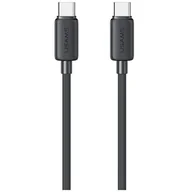 Kable USB - Kabel USB-C - USB-C USAMS KY Series US-SJ691 60W 1 m Czarny - miniaturka - grafika 1