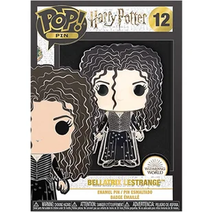 Funko POP! Pin, przypinka, Harry Potter, Bellatrix Lestrange, 12 - Figurki dla dzieci - miniaturka - grafika 1