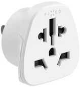 Złącza, przejściówki, adaptery - Fixed Adapter / przejściówka World to US Adapter Europa-Stany Zjednoczone, Japonia 2500W, biała - miniaturka - grafika 1