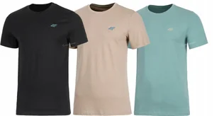 4F ZESTAW 3szt. MÄSKA KOSZULKA T-SHIRT 100% BAWEĹNA / rozm M - Koszulki męskie 4F ZESTAW 3szt. MÄSKA KOSZULKA T-SHIRT 100% BAWEĹNA / rozm M - Koszulki męskie - miniaturka - grafika 1