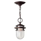 Lampy ogrodowe - Elstead Lighting Reef 1Lt Chain Lantern Victorian Bronze HK/REEF8 VZ Lampa wisząca ogrodowa IP23 stylowa HK/REEF8 VZ) - miniaturka - grafika 1