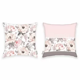 Bench Poszewka na poduszkę Flowers, 50 x 50 cm - Poszewki na poduszki - miniaturka - grafika 1