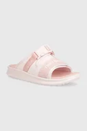Klapki i japonki damskie - New Balance klapki SWA330N3 damskie kolor różowy SWA330N3 - miniaturka - grafika 1