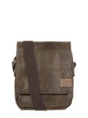 Torby męskie - Torba na ramię z naszywką z logo - miniaturka - grafika 1