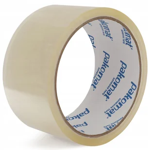 Taśma pakowa klejąca przezroczysta samoprzylepna bezbarwna 48x50y PAKOMAT - Taśmy klejące - miniaturka - grafika 1