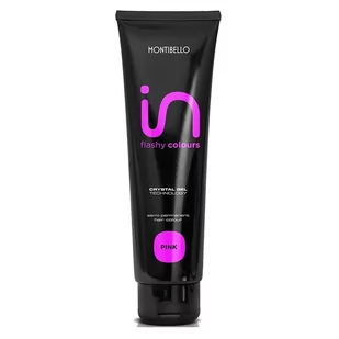 Montibello Flashy Colours Farba żelowa Pink 150 ml - Farby do włosów i szampony koloryzujące - miniaturka - grafika 1