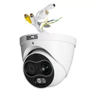 Kamery IP - Kamera IP BCS-L-EIP242FR3-TH-AI termowizyjna, termiczna 4 Mpx z obiektywem 4 mm - miniaturka - grafika 1