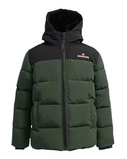 Kurtki i płaszcze dla chłopców - KURTKA REDSKINS JUNIOR PARKA DZIECIĘCA UNISEX 1092 zielony/czarny rozmiar 8 lata - grafika 1