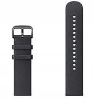 Akcesoria do smartwatchy - Amazfit Pasek Silicone Textured Edition 22Mm Gtr 2 3 4 Thunder Black - miniaturka - grafika 1