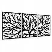 Dekoracje domu - Drewniana Dekoracja Ścienna 120 Cm Xxl Drzewo Ażur - miniaturka - grafika 1